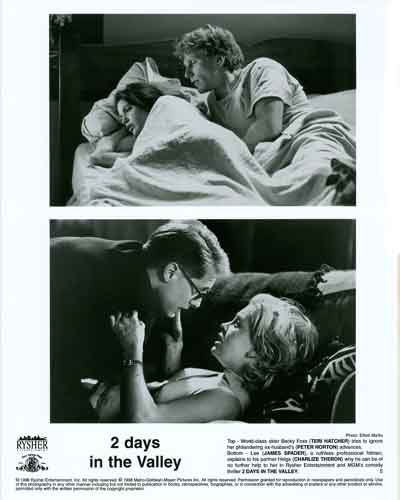2 Days In The Valley 1996 Press Kit 8 Stills Charlize Theron