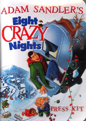 EIGHT CRAZY NIGHTS - 2002 CD Press Kit  - ADAM SANDLER