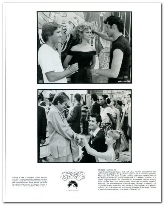 GREASE 20th ANNIVERSARY 1997 original PRESS KIT 6 Photos JOHN