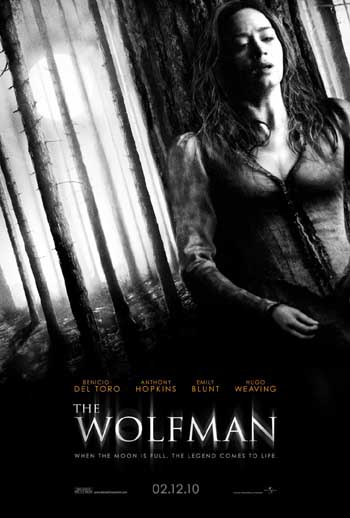 The Wolfman 2010 Poster. quot;THE WOLFMANquot; - 2010 Original 2-Sided 1-Sheet Movie Poster - Girl Style