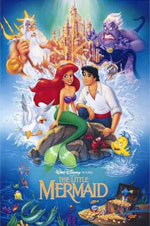 Re-release poster 1 - Littler mermaid 1989