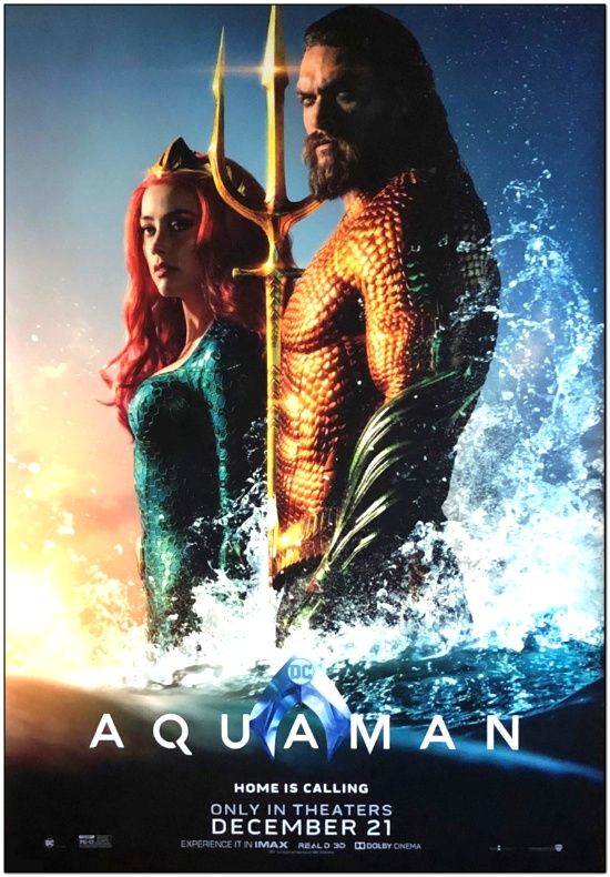 Aquaman - Bus Stop Poster