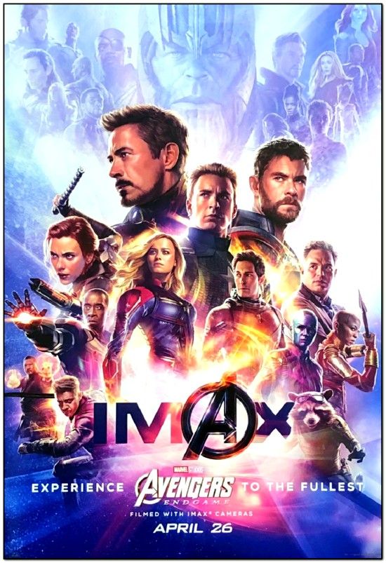 Avengers 4: Endgame - 2019 - Imax Mini Poster