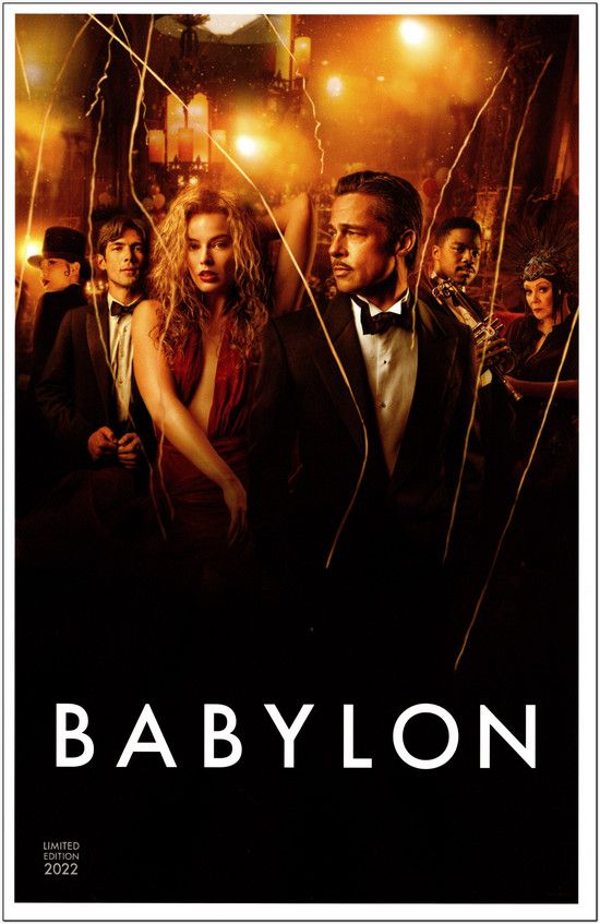 Babylon - 2022 - Mini Poster B - Cast Style