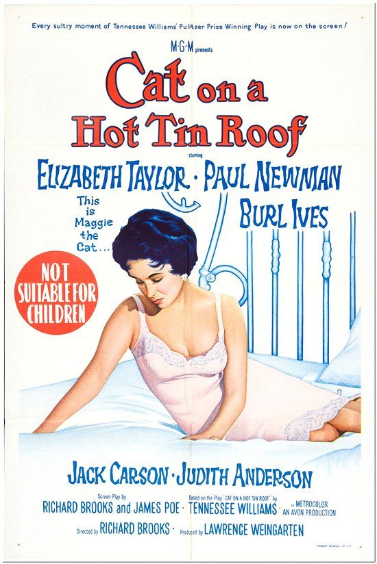 Cat On A Hot Tin Roof - Australian 1-Sheet