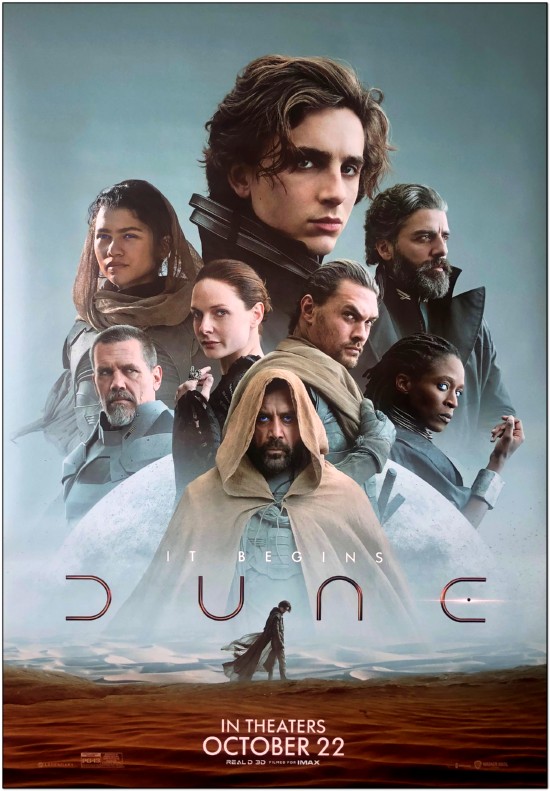 Dune - 2021 - Bus Stop Poster