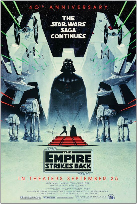 Empire Strikes Back - 2020 - 40th Anniversary Poster