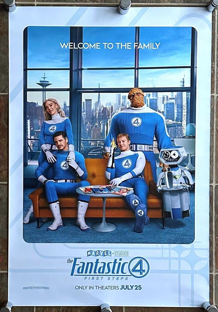 Fantastic Four: First Steps - 2025 - Advance Style B