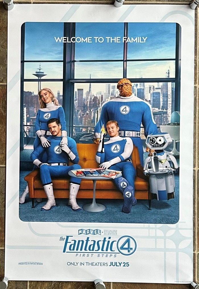 Fantastic Four: First Steps - 2025 - Advance Style B