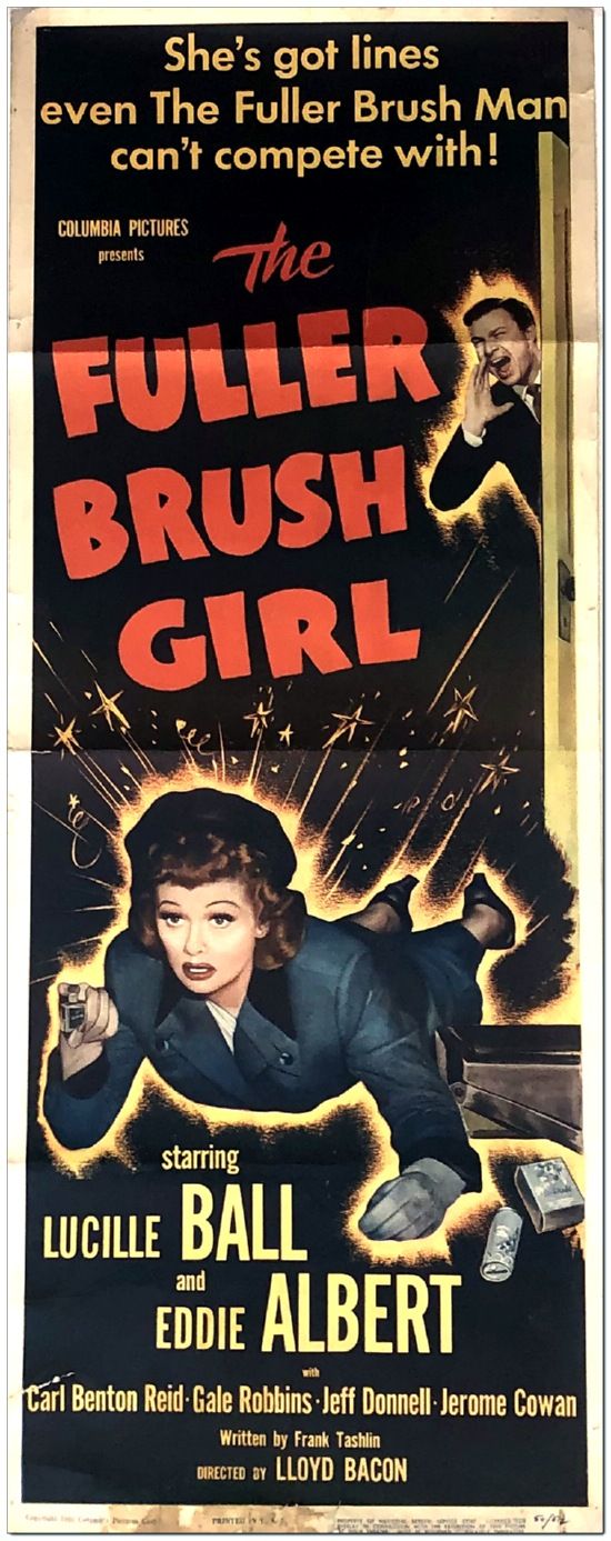 Fuller Brush Girl - 1950 - Insert