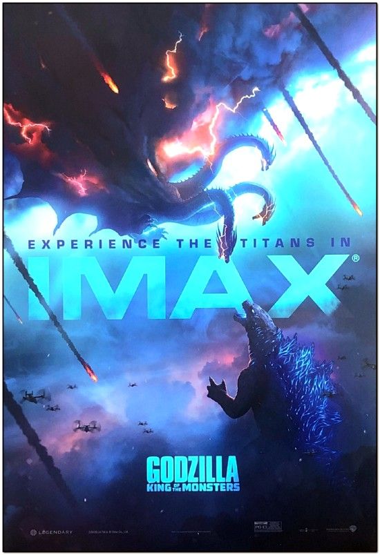 Godzilla: King Of The Monsters - Imax Mini Poster