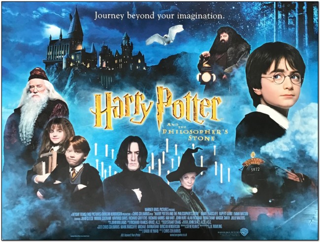 Harry Potter 1 - Philosopher's Stone - British Quad