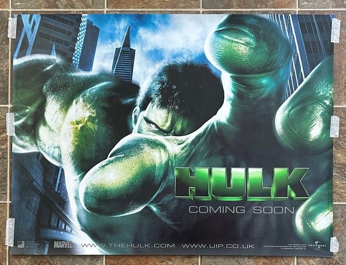 thumbnail image 2 of The Incredible Hulk Movie Poster – 24x36 Inches – Rare Hot New Reproduction 2 of 5
