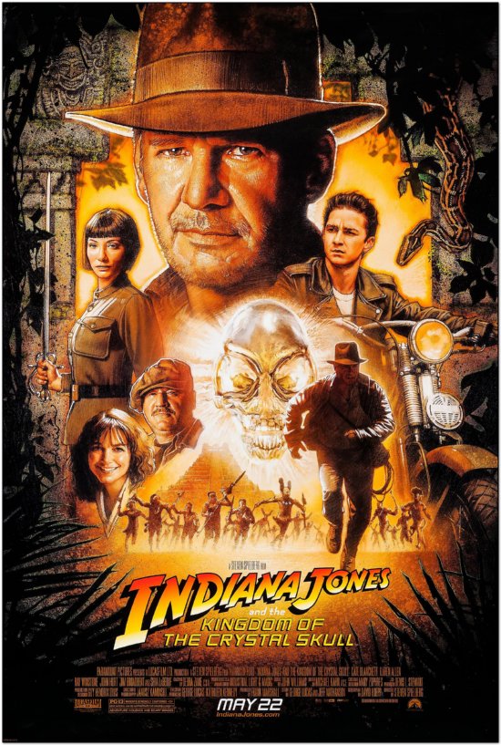 Indiana Jones And The Kingdom Of The Crystal Skull - Regular Style B