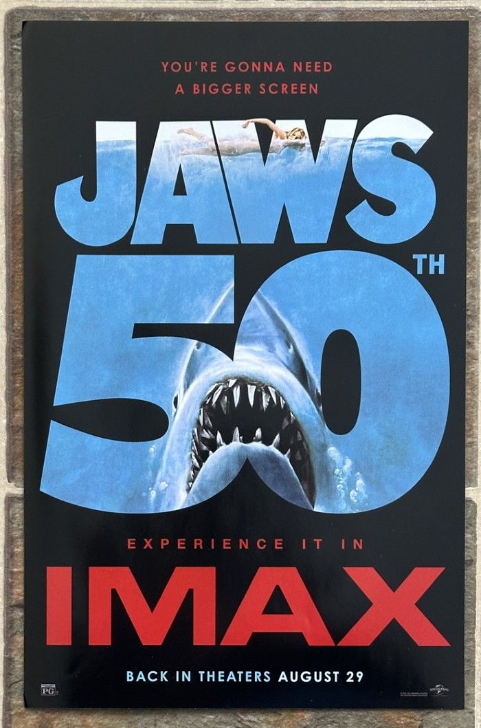 Jaws - 50th Anniversary - 2025 - Mini Poster