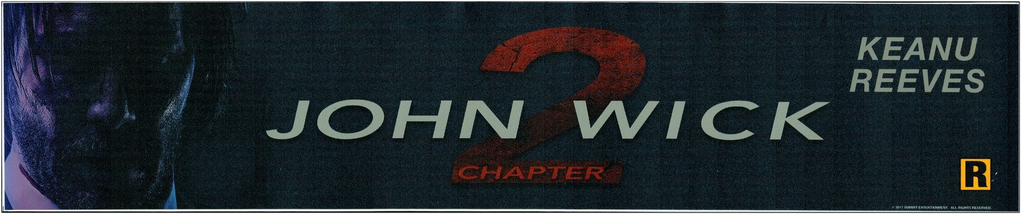 John Wick 2 - 2017 - Large Mylar