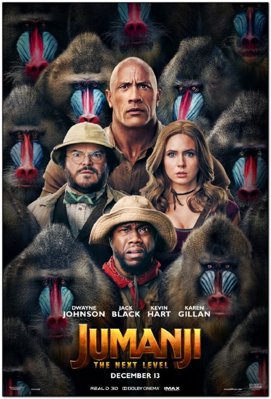 Jumanji 3 - The next level (version anglaise)