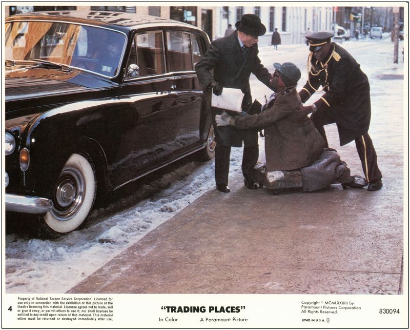 Trading Places - 1983 - Mini Lobby Card #4