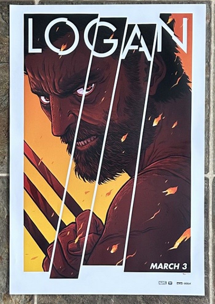 Logan - 2017 - Mini Poster B - Face And Claws Style