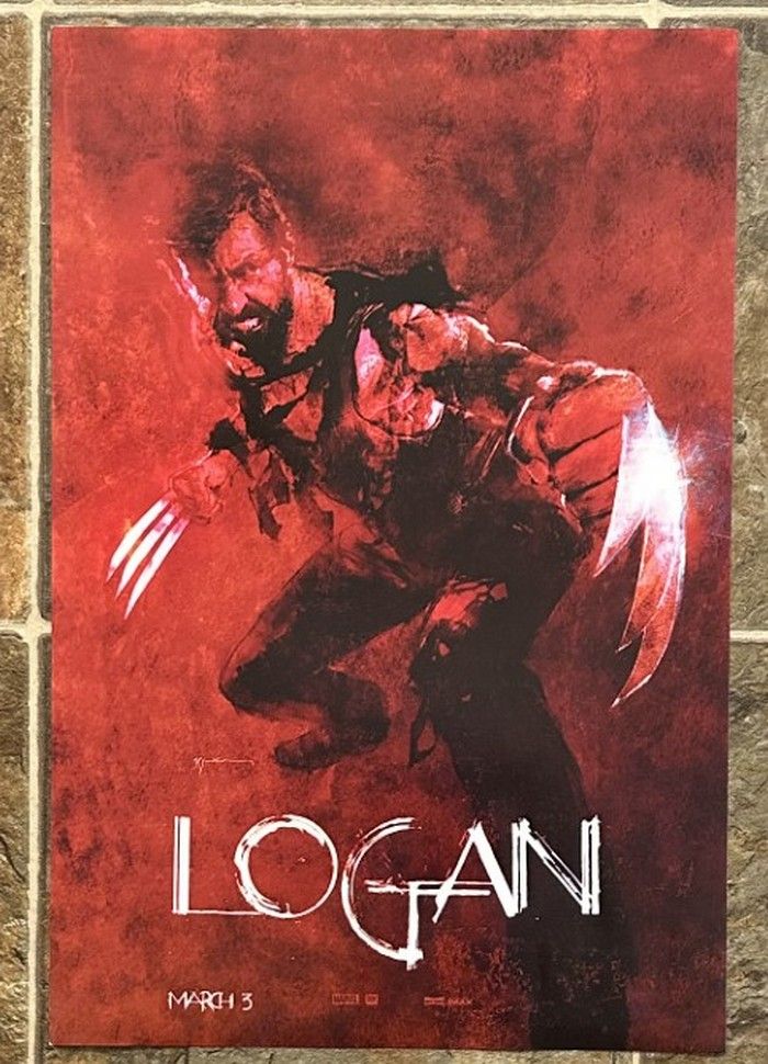Logan - 2017 - Mini Poster D - Red Style