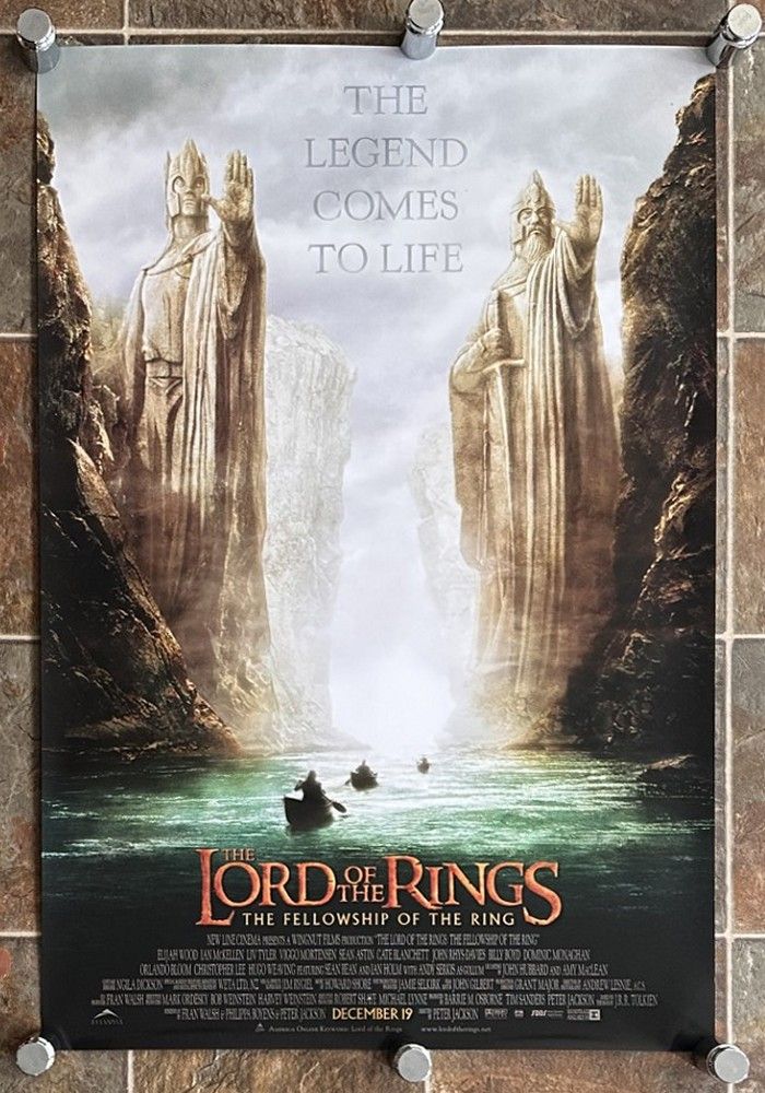 Lord Of The Rings: Fellowship Of The Ring - 2001 - Final Style B