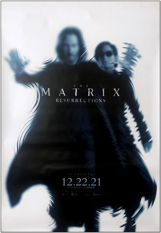 Matrix Resurrections - 2021 - Bus Stop Poster