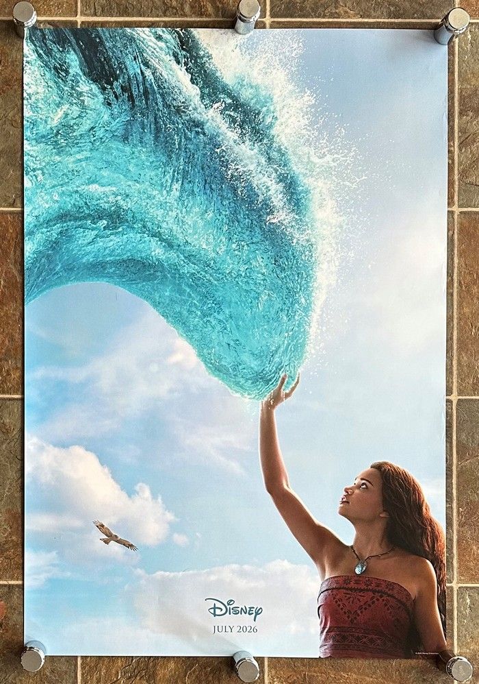 Moana 2026 Advance Style A Reel Deals Movie Posters Product Details