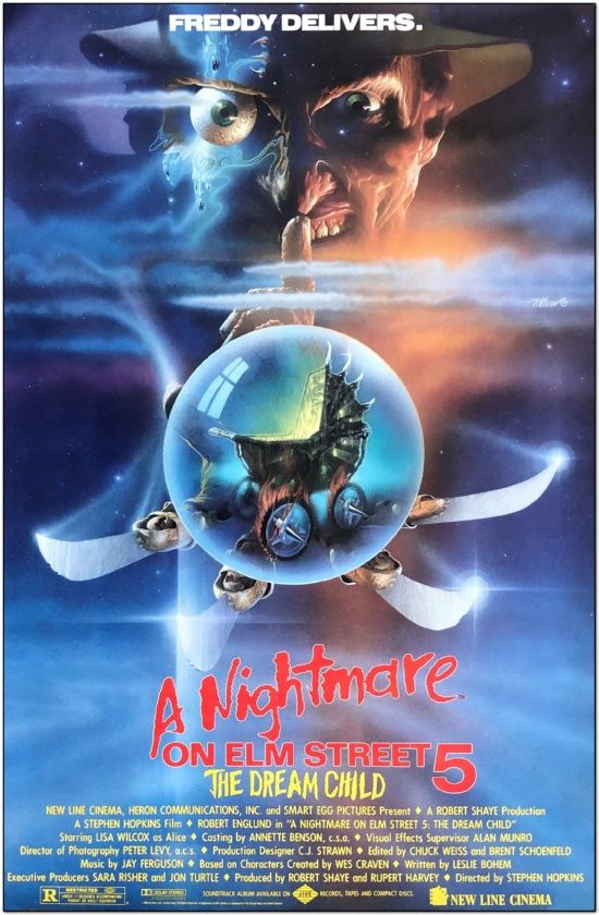 Nightmare on Elm Street - Part 5: The Dream Child - Mini Poster