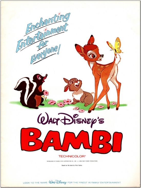 Bambi - R1966 - Press Book