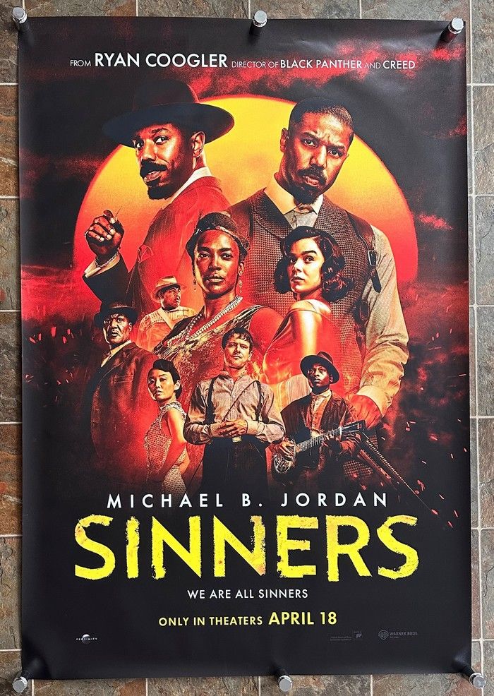 Sinners - 2025 - Bus Stop Poster - Style B