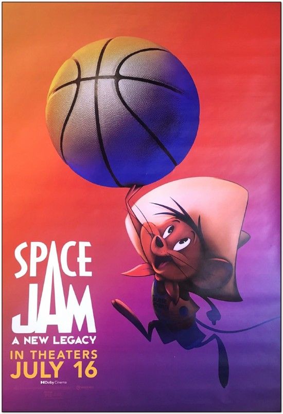 Space Jam 2: A New Legacy - 2021 - Bus Stop Poster - Advance Of Speedy