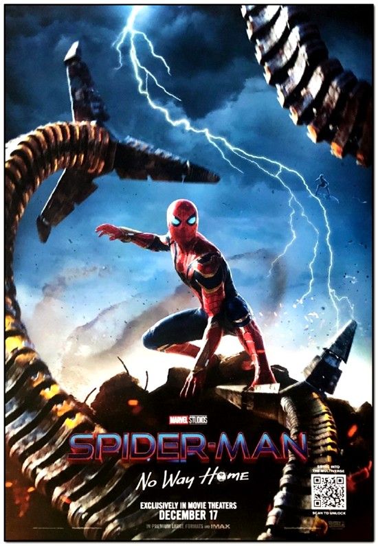 Spiderman No Way Home - 2021 - Advance Style A - Reel Deals Movie Posters  Product Details