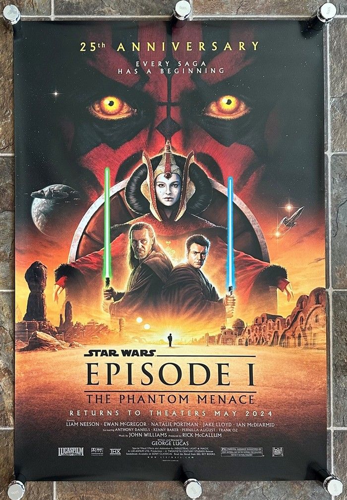 Star Wars - Episode 1 - The Phantom Menace - 25th Anniversary - 2024