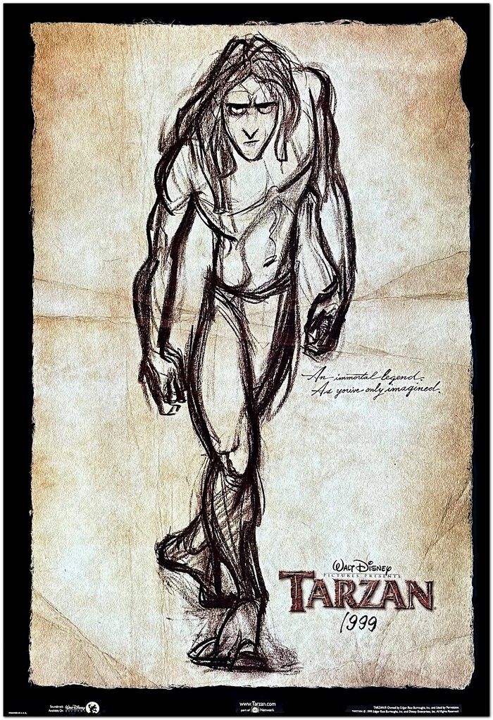 Tarzan - Disney - 1999 - Advance A - International