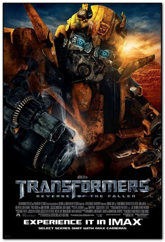 Big Poster Filme Transformers 2 LO02 Tamanho 90x60 cm