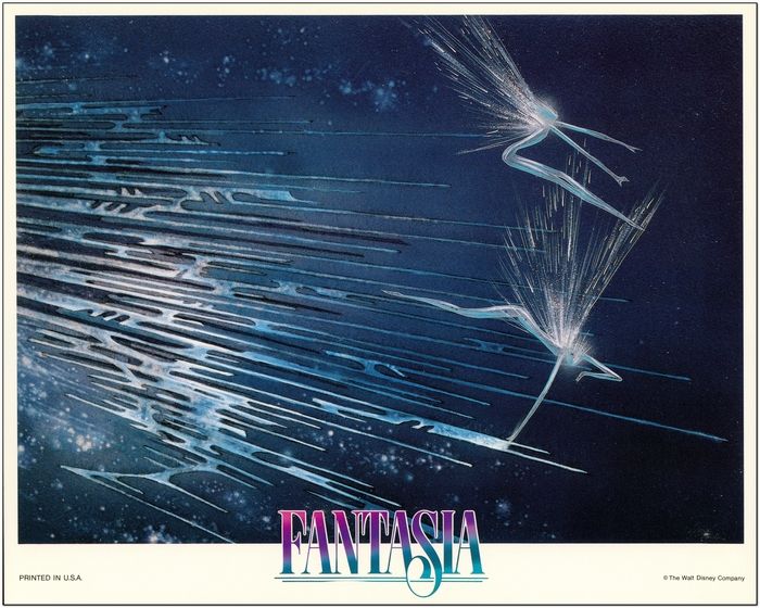 DISNEY FANTASIA 50周年記念 FANTASIA 50TH ANNIVERSARY - 1990 - DISNEY - 4 Original 8x10 Color