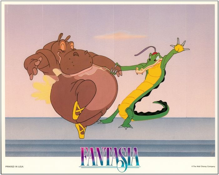 FANTASIA 50TH ANNIVERSARY - 1990 - DISNEY - 4 Original 8x10 Color