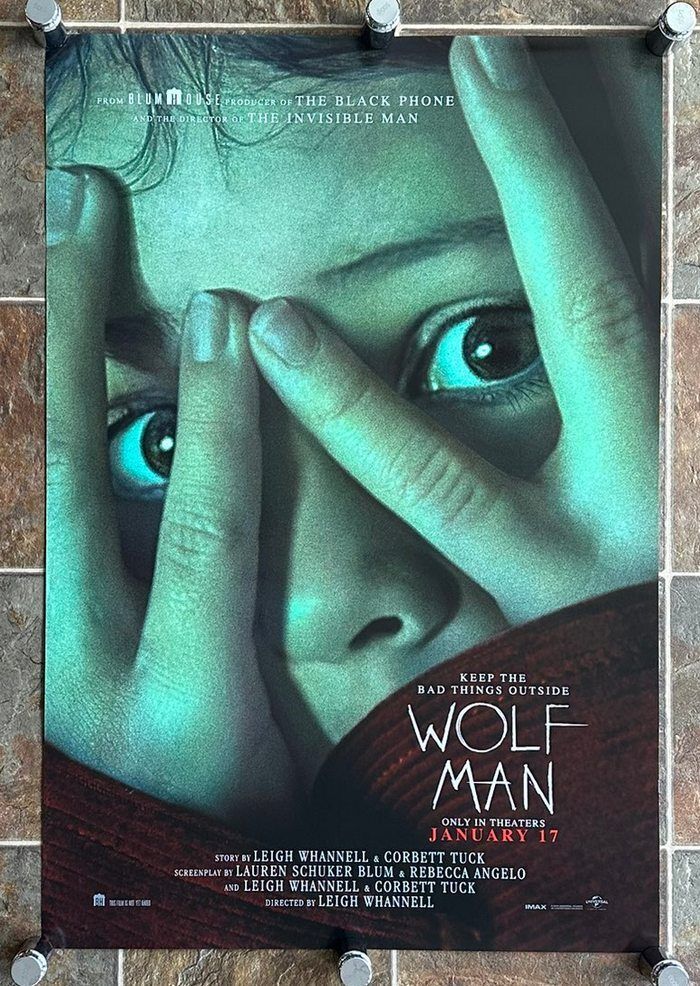 WOLF MAN -2025- Original 27x40 Advance 